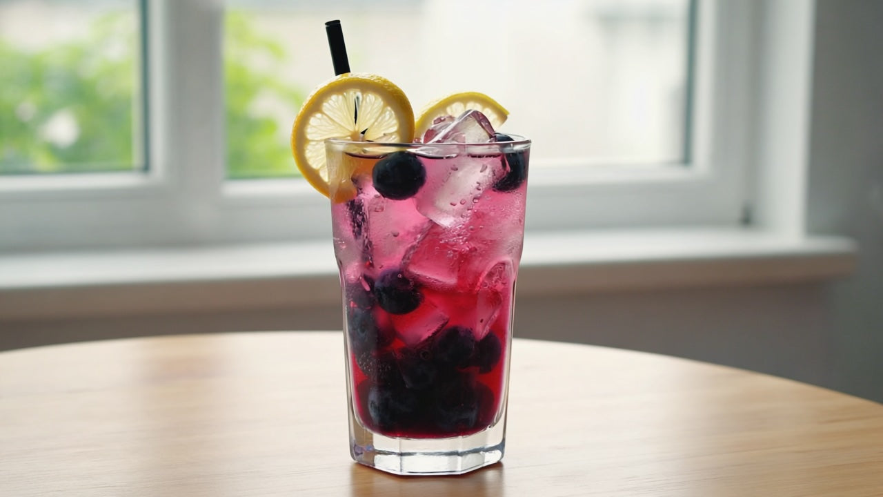 Blueberry-Electro Lemonade (Mocktail)