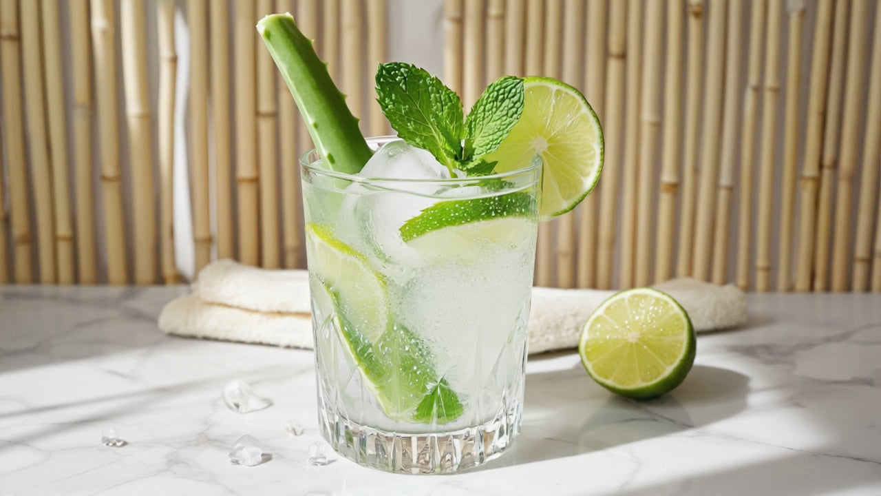 Minted Aloe Cooler (Mocktail)