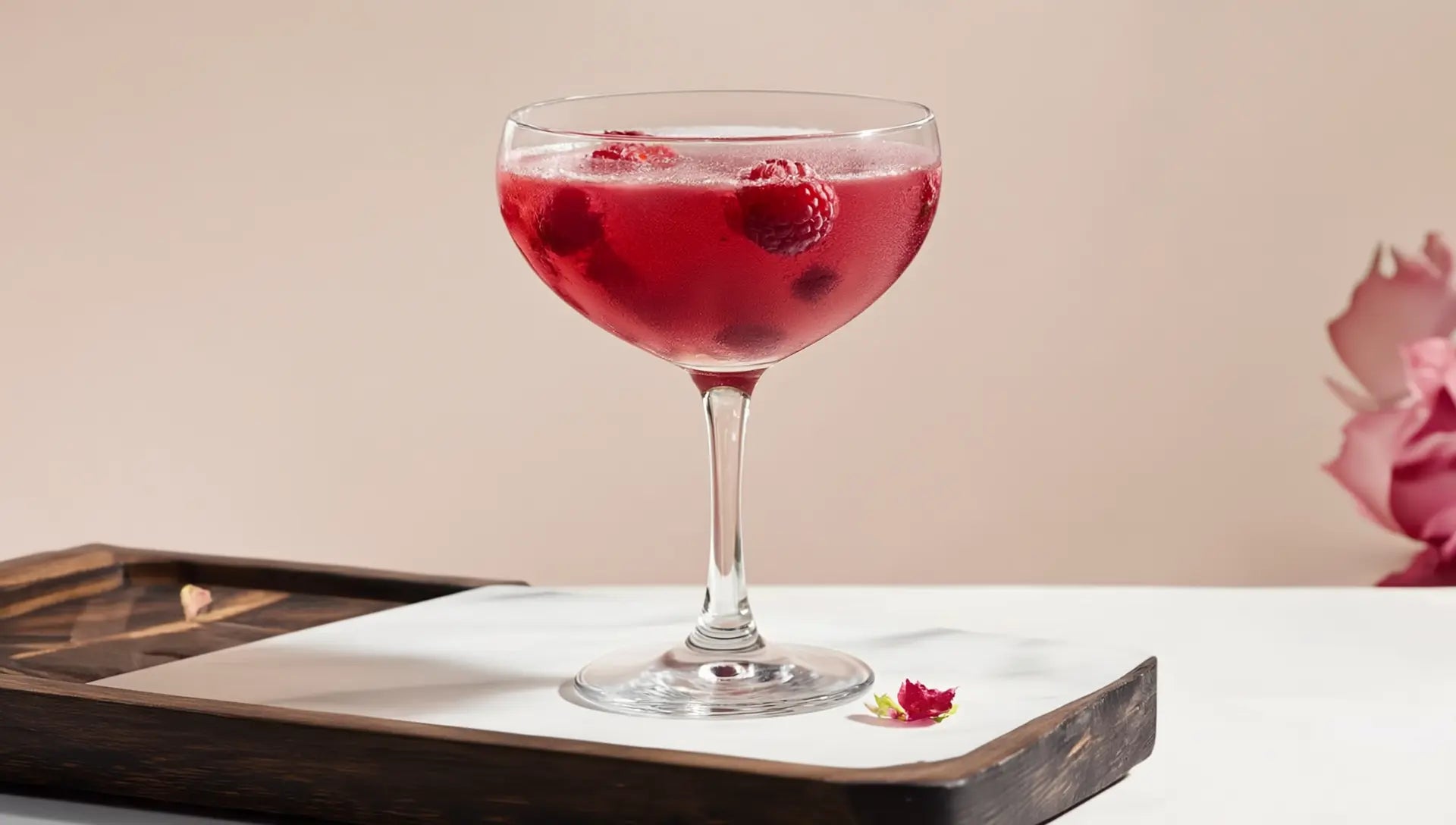 Raspberry Rose Martini