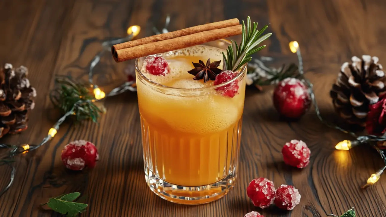 Spice Cocktail | Low-Sugar Fall Drink 